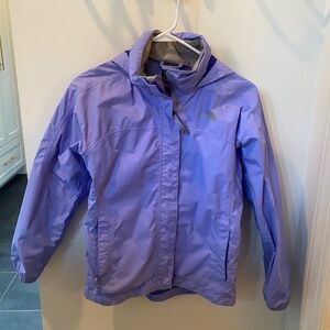 The North Face Girls Hyvent Rain Jacket Size L/G 14-16